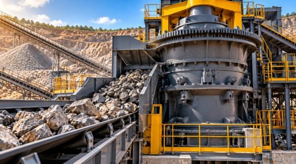Gyratory Crushers Explained: High Capacity Primary Crushing in Fixed Plants